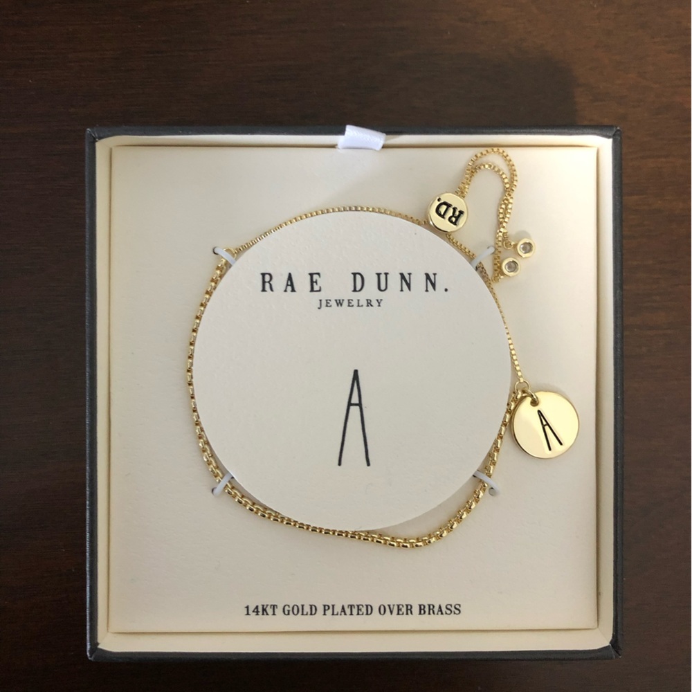 Rae Dunn 14K Gold Plated Bracelet